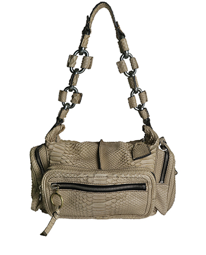 Python Square Bag, front view